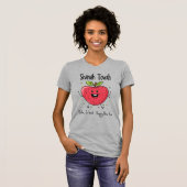 Aangepaste tekst🍎 sappig jubileum - Een zoet nieu T-shirt (Voorkant volledig)