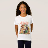 Aangepaste tekst Schattige Cowgirl T-shirt (Voorkant volledig)