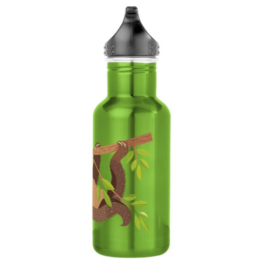 Aangepaste tekst Schattigee luiheid Waterfles (Rechts)