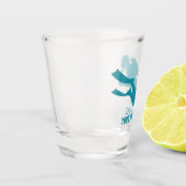 Aangepaste tekst Scuba duiken Shot Glas (Links)