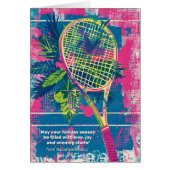 🎾🎄Aangepaste tekst, Season's Greetings: Love-Lov (Voorkant)