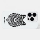 Aangepaste tekst Sierkat Case-Mate iPhone Case (Achterkant (horizontaal))