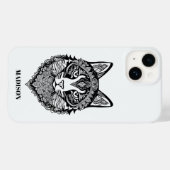 Aangepaste tekst Sierkat Case-Mate iPhone Case (Achterkant (horizontaal))