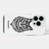 Aangepaste tekst Sierkat iPhone Hoesje (Achterkant horizontaal)