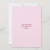 Aangepaste tekst sip, genieten, genieten kaart (Achterkant)