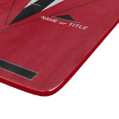 Aangepaste tekst snijraad rode set en nekstrook snijplank (Hoek)