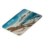 Aangepaste tekst Solheimajokull, IJsland Magneet (Linkerzijde)