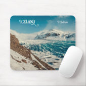 Aangepaste tekst Solheimajokull, IJsland Muismat (Met muis)
