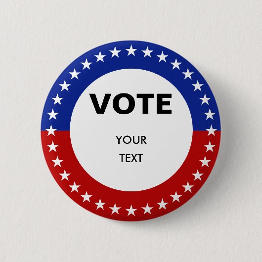 Aangepaste tekst Stem Button (Voorkant)