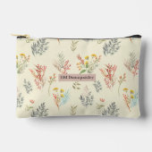 Aangepaste tekst stijlvolle rustieke wilde bloemen etui (Voorkant)