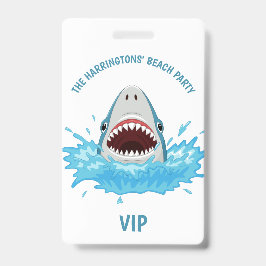 Aangepaste tekst Strandfeest badges