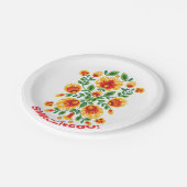 Aangepaste tekst 💛 ❤️ Stunning pools Folk Wycinan Papieren Bordje (Gekanteld)