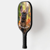 Aangepaste tekst 💗Sweet Frenchie puppy in een oer Pickleball Paddle (Links)