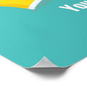 Aangepaste tekst tandheelkundig poster (Hoek)