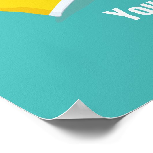 Aangepaste tekst tandheelkundig poster (Hoek)