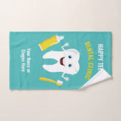 Aangepaste tekst Tandheelkundige handdoek (Handdoek)