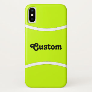 Aangepaste tekst Tennis Ball-telefoondraagtas Case-Mate iPhone Case