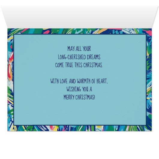 🎾🎄Aangepaste tekst, Tennis Holiday Tennis Cheer (Binenzijde Horizontaal (Onderkant))