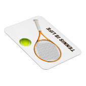 Aangepaste tekst Tennis Magneet (Rechterzijde)