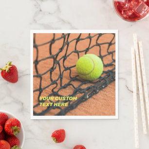 Aangepaste tekst Tennis Servet