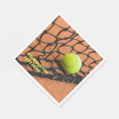 Aangepaste tekst Tennis Servet (Hoek)