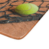Aangepaste tekst Tennis Snijplank (Hoek)