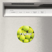 Aangepaste tekst Tennisballen Magneet (Insitu (Vaatwasser))