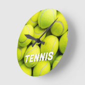 Aangepaste tekst Tennisballen Ronde Klok (Hoek)
