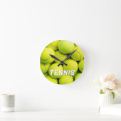 Aangepaste tekst Tennisballen Ronde Klok (Huis)