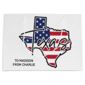Aangepaste tekst Texas Groot Cadeauzakje (Voorkant)
