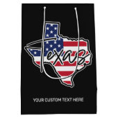Aangepaste tekst Texas Medium Cadeauzakje (Achterkant)