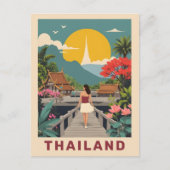 Aangepaste tekst Thailand Briefkaart (Voorkant)