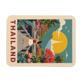 Aangepaste tekst Thailand Magneet (Horizontaal)