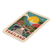 Aangepaste tekst Thailand Magneet (Linkerzijde)