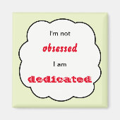 Aangepaste tekst toegewezen inspirerend magneet (Voorkant)