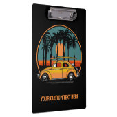 Aangepaste tekst Tropische zonsondergang Klembord (Rechts)