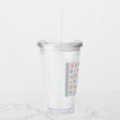 Aangepaste tekst tumbler | Schattige ster acryl tu Drinkbeker (Rechts)