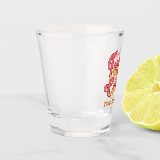 Aangepaste tekst Turks en Caicoseilanden Shot Glas (Links)