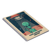 Aangepaste tekst UFO Alien Notitieboek (Rechterzijde)