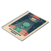 Aangepaste tekst UFO Alien Notitieboek (Linkerzijde)