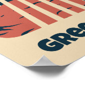 Aangepaste tekst UFO Alien Poster (Hoek)