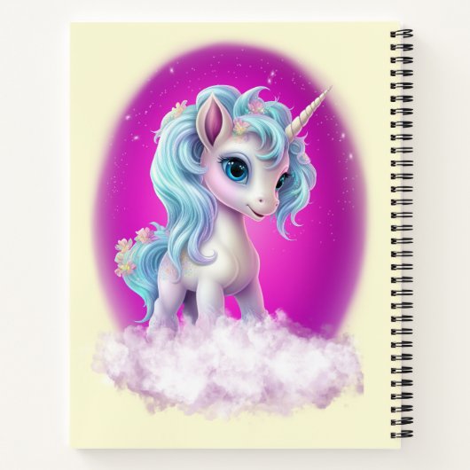 Aangepaste tekst Unicorn notitieboek (Achterkant)