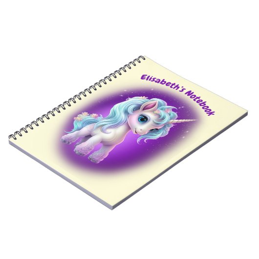 Aangepaste tekst Unicorn notitieboek (Linkerzijde)