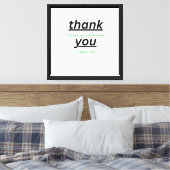 Aangepaste tekst & upload je foto Gepersonaliseerd Canvas Afdruk (Insitu (Slaapkamer))