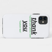 Aangepaste tekst & upload je foto gepersonaliseerd Case-Mate iPhone case (Achterkant (horizontaal))