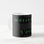 Aangepaste tekst & upload je foto gepersonaliseerd koffiemok (Voorkant links)