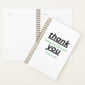 Aangepaste tekst & upload je foto gepersonaliseerd planner (Display)