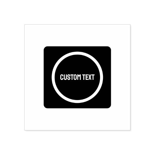 Aangepaste tekst Uw unieke indruk van de berichtst Rubberstempel (Afrduk)