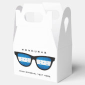 Aangepaste tekst van Honduras in de schaduw gestel Bedankdoosjes (Geopend)