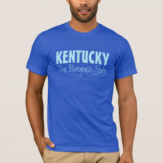 aangepaste tekst van KENTUCKY T-shirt (Voorkant)